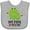 AC-Heather Grey, variant on Inktastic My Papa Loves Me Boys Frog Boys Baby Bib