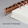 thumbnail image 5 of Multibey Stainless Steel Binding Spines with Screws and Nuts, Gold, 2 Count, 5 of 8