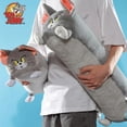 thumbnail image 2 of Almohada larga y divertida de Tom y Jerry Cat, muñeco de felpa súper suave para cama, sofá, 2 of 4