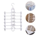thumbnail image 3 of OHOIOLLA 1Pcs Folding Pants Rack 54x34 5cm Size PP Material For Home Use, 3 of 8
