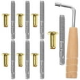 thumbnail image 4 of Soimiss 1Set Lyre Turn Pin Nail Assorted Color Professional Harp Tuning Accessory, 4 of 8
