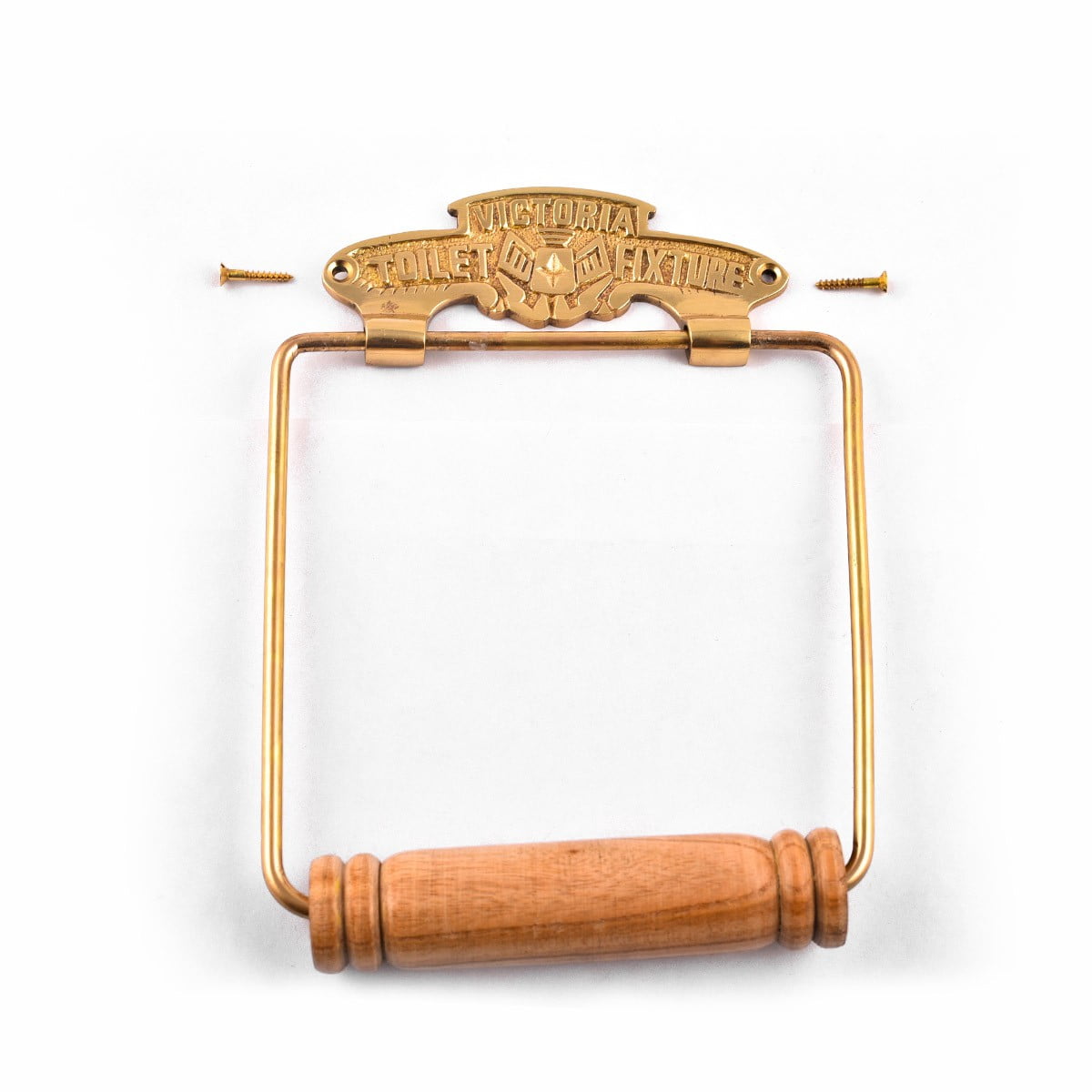 Renovator's Supply Antique Brass Tissue Paper Holder Victoria Toilet Fixture