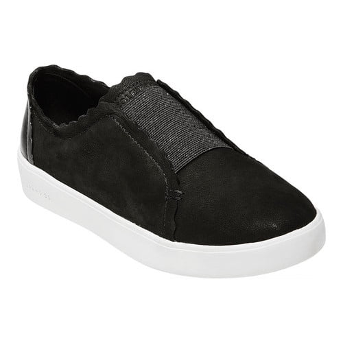 cole haan scalloped slip on sneaker