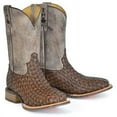 thumbnail image 3 of Men's Tin Haul Ripples Boots with Raisin' Hell Sole Handcrafted Tan, 3 of 3