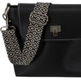thumbnail image 5 of Correa de hombro ajustable para bolsos de 75-135 cm correa para bolso de 40 mm de ancho | Correa de transporte bolso de mano negro bandolera mosquetón negro | Correa de bolso correa ajustable, 5 of 5