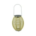 thumbnail image 2 of Fiudx Farol Solar de Metal, Decoración Colgante, Iluminación Led Cálida, Energía Solar de Bajo Consumo, Decoración para Jardín Exterior, Patio, Porche, Jardín, 25 X 18 X 18 Cm., 2 of 6