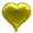 Gold, variant on pdqouc 10 Inch Birthday Party Peach Heart Balloon Love Shaped Wedding Decoration Balloon Solid Color Durable Party Ballon Decor 1PCS