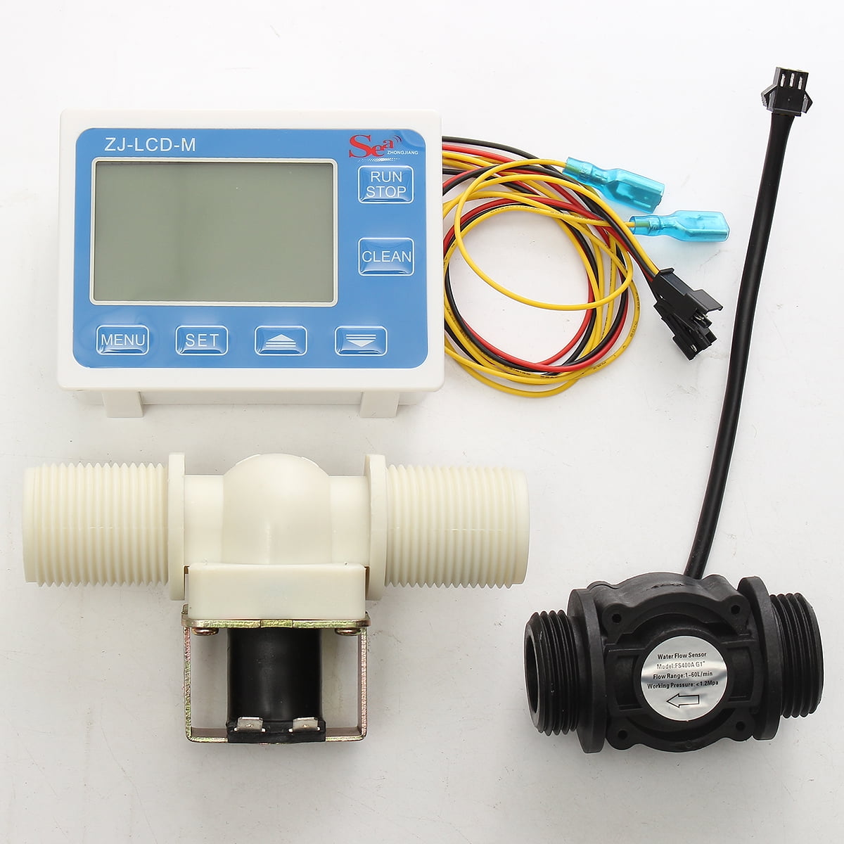 160L/min Quantitative Controller Flow Water Sensor Meter Digital LCD Display Walmart Canada