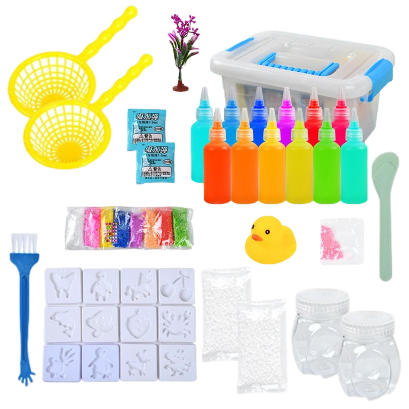 Goxfaca Magic Water ELF Toy Creative 3D Magic Gel Craft Kit Cartoon