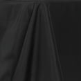 Efavormart 60x126" Seamless Premium BLACK 200 GSM Linens Polyester