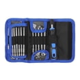 thumbnail image 1 of Juego De Destornilladores De 25 Piezas 100 Mm Plano Phillips Pozidriv Hexágono Torx Aleación De Acero Multifuncional Con Bolsa De Almacenamiento Kit De Destornilladores Para Trabajos De Reparación sonducket TO004248-00, 1 of 6