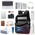 thumbnail image 3 of Spiderman-theme Backpack, Campus style schoolbag Bookbag with Adjustable Shoulder Straps And Large Zip Compartment, Unisex Travel Bags., 3 of 6
