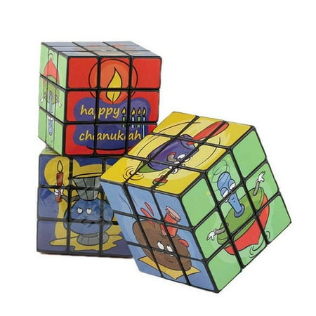Zion Judaica Chanukkah Brainy Cube