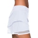 thumbnail image 4 of Falda De Natación En Capas Falda De Natación Volantes De Color Puro Cintura Alta Forro Básico Con Pantalones Cortos Traje De Baño Para Mujer Blanco L Fyydes Blanco L, 4 of 6