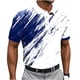 thumbnail image 2 of Blusa y camisa de manga corta con cuello vuelto para hombre, blusa informal con botones y estampado geométrico, blusa de manga corta con cuello vuelto para hombre, 2 of 5