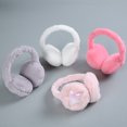 thumbnail image 3 of Versión coreana de orejeras de estrella de cinco puntas con lentejuelas, orejeras de felpa protectoras para los oídos, orejeras cálidas de invierno para mujer, 3 of 6