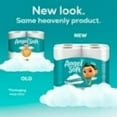 thumbnail image 3 of United Stationers Supply B240954 GEP16620 Angel Soft Premium Bathroom Tissue - 450 Sheets per Roll - White, 3 of 6