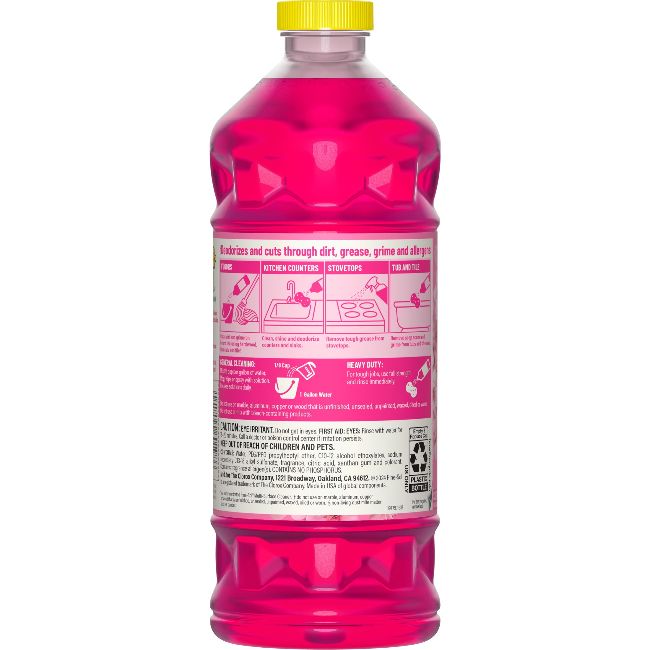 Pine-Sol Multi-Surface Cleaner, Cherry Blossom, 48 Fluid Ounces