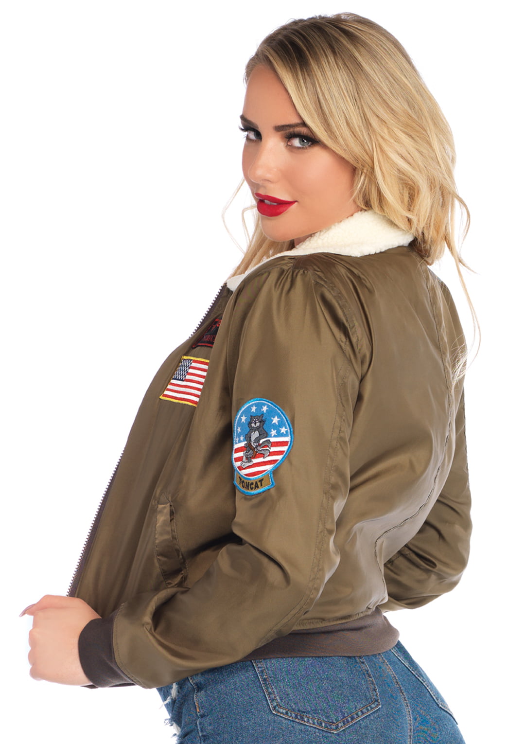 Top Gun Licensed Jacket, Khaki, - Walmart.com