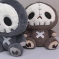 thumbnail image 5 of Halloween Skeleton Plush Doll, Lifelike Brown Skeleton Stuffed Toy, Perfect Decor For Halloween Parties And Spooky Themed Displays, 5 of 8