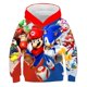 thumbnail image 2 of Sudadera con capucha de Sonic para niños, niñas y niños, sudaderas con estampado de anime de manga larga de otoño, camisetas geniales, ropa para hombres y mujeres, 2 of 5