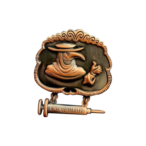 Pin De Solapa Hebilla Insignia Conmemorativa Doctor Vacuna Esmalte Pin Para Chaquetas Abrigos Mochilas Advancent AP007455-02