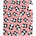 thumbnail image 4 of Coolnut Mailbox Cover Lovely Cartoon Panda Post Mail Box Cover Magnetic Mail Wraps Cover Oversize 25.4" L x 20.78" W, 4 of 5