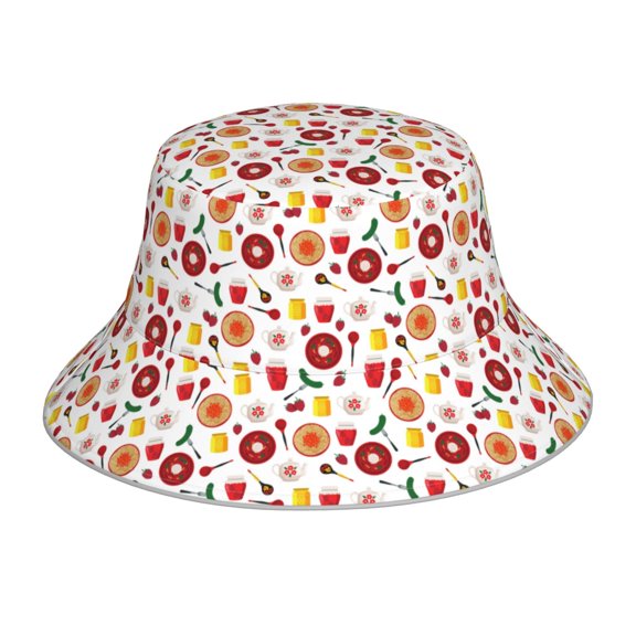 Balery Oriental Cuisine Sun Hats for Men Women Bucket Hat UPF 50  Buckey Hat Boonie Hat Foldable UV Protection Hiking Beach Fishing Summer