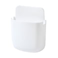 thumbnail image 2 of Oleegame 1PC Spoon And Lid Rest Wall-mounted Storage Box Storage Rack Remote Control Panel Storage Box White, 2 of 2