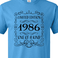 thumbnail image 4 of Inktastic Limited Edition 1986 One of a Kind T-Shirt, 4 of 5