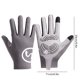 thumbnail image 3 of mfyjkho Guantes de ciclismo transpirables, antideslizantes, compatibles con pantallas táctiles para ciclismo al aire libre, senderismo, pesca y gimnasio. Diseño ergonómico. Un par., 3 of 7