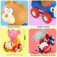 thumbnail image 4 of Toy Cars AugToy Press and Go Animal Racing durante 1 a 3 años, 4 of 6