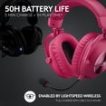 thumbnail image 3 of Logitech G Auriculares para Juegos PRO X 2 Velocidad Light, 3 of 5