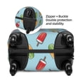 thumbnail image 4 of Kdxio Modern Ice Cream Pattern Luggage Cover for Travel,Elastic and Durable,Fits 18-32 Inch,-No luggage included, 4 of 8