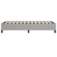 thumbnail image 6 of Bowery Hill Contemporary Twin XL Engineered Wood Bed Frame in Light Gray, 6 of 6