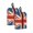 2PCS, variant on Union Jack Uk Flag Retro 1 PC Portable Travel Shoe Organizer Bag with Carrying Handle, Shoe Toiletry & Gear Storage Pouch for Suitcases
