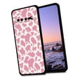 thumbnail image 1 of Retro-Cowgirl-cow-print-1 Phone Case, Degined for Samsung Galaxy S10 Case Men Women, Flexible Silicone Shockproof Case for Samsung Galaxy S10, 1 of 1