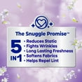 thumbnail image 3 of Snuggle Exhilarations Fabric Softener Dryer Sheets, Lavender & Vanilla Orchid, 70 Count, 3 of 11