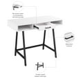 thumbnail image 2 of Bush Furniture Steele 40W Writing Desk in Pure White Oak, 2 of 7