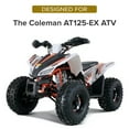 thumbnail image 2 of AlveyTech Replacement Steel Cargo Rack for Coleman AT125-EX ATV,4-Wheeler, Rear Seat Luggage Carrier, 2 of 11