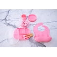 thumbnail image 1 of The Bambolina Boutique: Ensemble de Repas Little Boss (Rose), 1 of 2