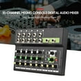 thumbnail image 6 of 10 Channel Mixing Console Digital Audio Mixer Stereo Mic/Line Mixer With Reverb For Recording DJ Network Live Broadcast ,Precision Control and Adjustment, 6 of 6
