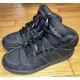 thumbnail image 2 of Adi - das Mens Hoops 3.0 Mid GV6683 Black Casual Shoes Sneakers Size 5, 2 of 6