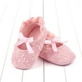 thumbnail image 5 of Lilgiuy Toddler Shoes Baby Girls Cute Fashion Bow Lace Embroidered Non-slip Soft Bottom Shoes Dance Party Dress Baby Shoes, 5 of 5