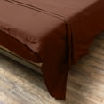 thumbnail image 4 of Egyptian Cotton Sheet Set | Sheet Set Queen Size | 4 Piece Sheet Set | Bed Sheet Set | Wrinkle & Fade Resistant | Chocolate Sheet Set | 600 TC 15 Inch Dp Comfy Bedding Set !!, 4 of 6