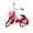 Red, variant on Yihuala Metal Bike Decorative Sculpture Home Decors Miniature Bike Model Toy Ironwork Bikes Figurines Housewarming Unisex