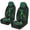 Green Frog, variant on Uorisanigo Frog Car Seat Covers Elastic Fabrics Waterproof Car Seat Cover Easy to Install Auto Interior Accessories 2 Pcs Set for SUV, Vans,Sedan,Truck