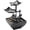 black&black base, variant on Indoor LED Desktop Water Fountain with USB Power