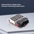 jixopn 18s 3.7V22.2V Lipo/Liion/LiMn/LiFe Battery Checker Monitor