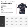 thumbnail image 4 of Naloa Retro Flower Men's T-Shirt Sport T-shirt Men's Basic Tee Casual Men's Shirt, Round Neck, Short Sleeves - XX-Large, 4 of 5